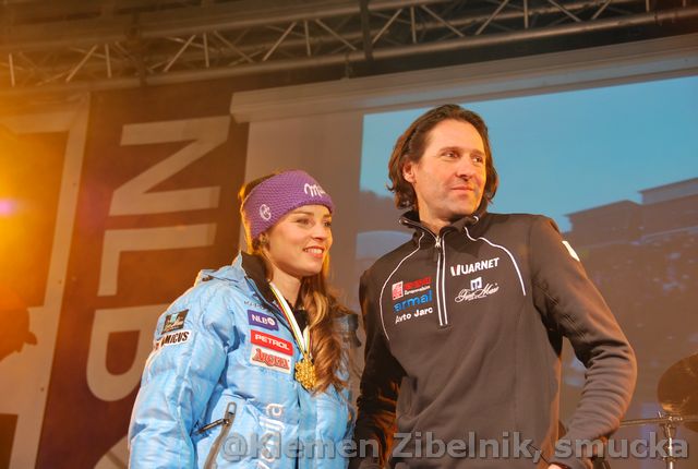 031 Tina Maze, Andrea Massi